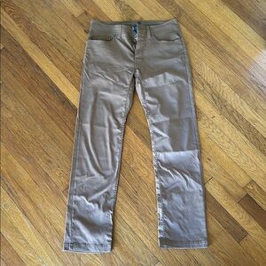Prana Slim Fit Brown Pants